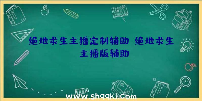 绝地求生主播定制辅助、绝地求生